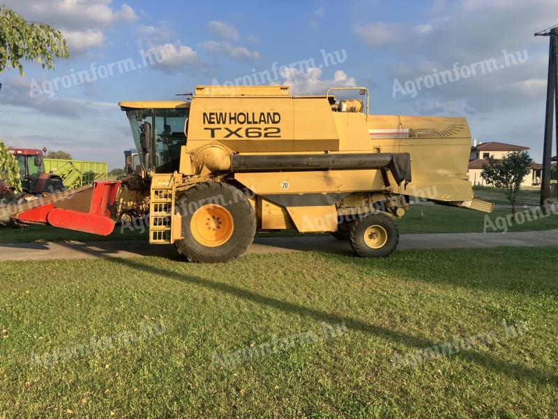 New Holland TX62 + 5,1 m gabonasztal + NAS676 + Oros 6217 SFQA