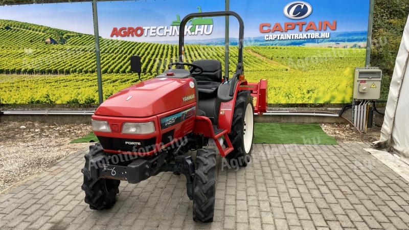 Yanmar AF220 HST + Ginger 125 mulcsózó