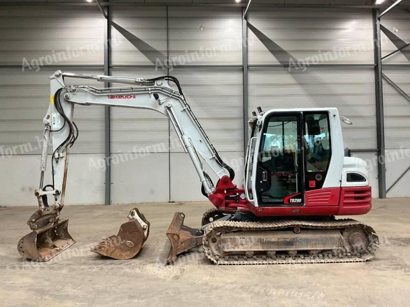 Takeuchi TB290 / 2018 / 2900 ó / Klíma / Lízing 20%-tól