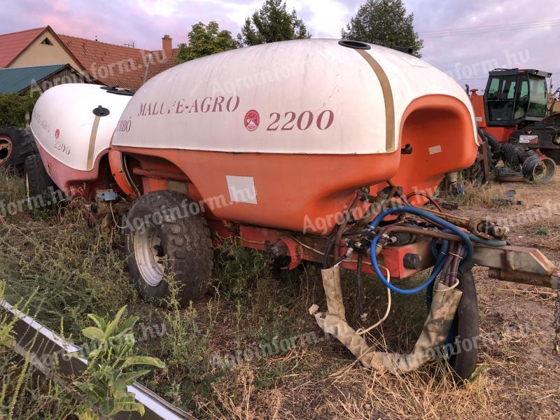 Malupe Agro 2200 permetező vegyszerező 2 db 890.000 Ft/db irányár