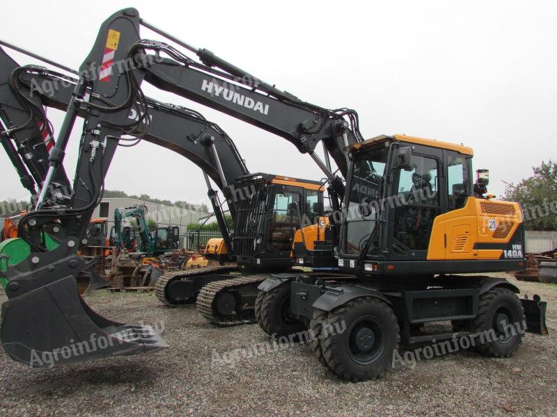 Hyundai HW 140 A / 2023 / 200 óra / OilQuick / Lízing 20%-tól