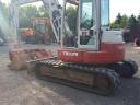 Takeuchi tb80Fr gumihevederes forgó kotró