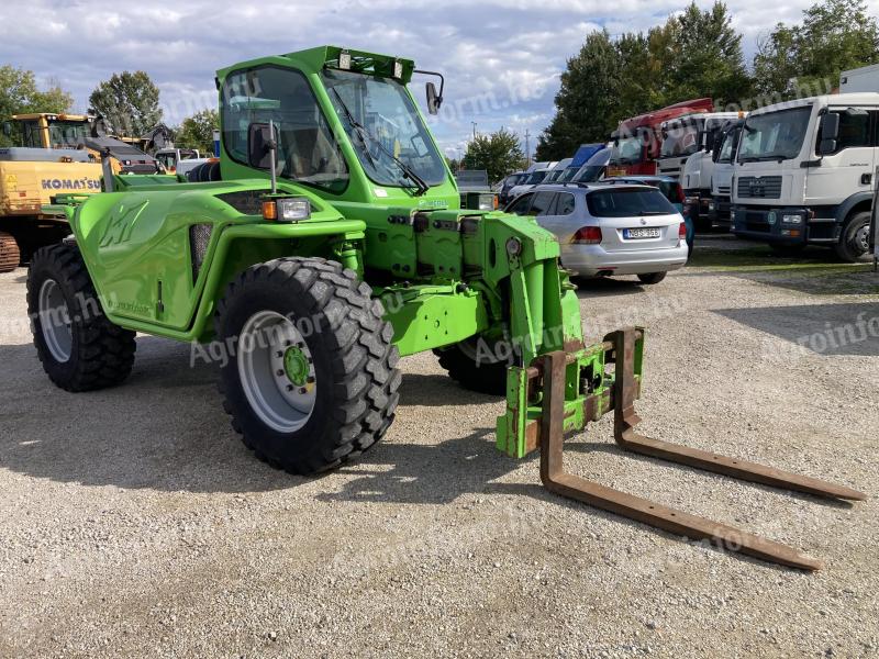 Merlo P38.10 teleszkópos rakodó villával,  légfékkel eladó