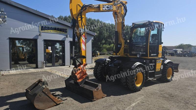 JCB Hydradig HD110W gumikerekes forgókotró