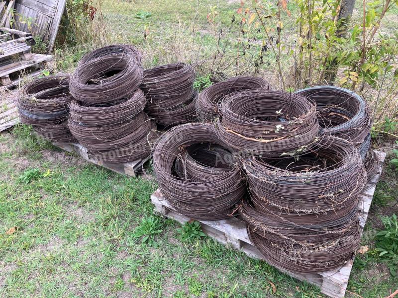 Használt huzal és végoszlop feszítő csiga eladó