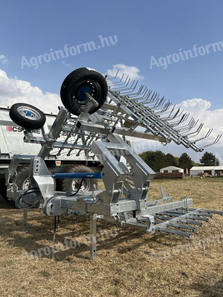 AGRIMETAL 6,4 m gyomfésű - Royal Traktor