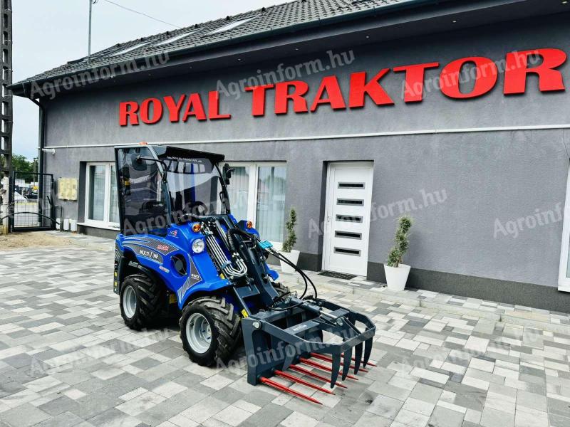 MULTIONE 5.3K - UNIVERZÁLIS RAKODÓGÉP + PLEXI KABIN - ROYAL TRAKTOR