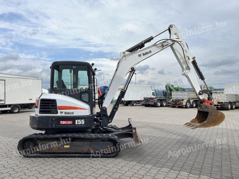 Bobcat E55 / 2019 / 3700 óra / Lízing 20%-tól