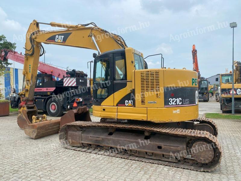 Caterpillar 321C LCR / 2004 / 10 300 óra / 3 db kanál