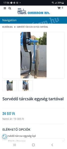 Omikron sorvédő tárcsa