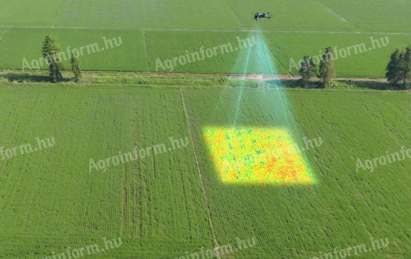 Drónos multispektrális monitoring - NDVI és más indexek,  differenciális/foltkezelési tervek