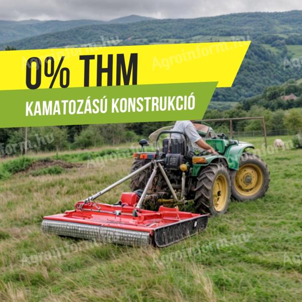 Szárzúzó,  mulcsozó 180 cm (csúszókormányzású gépekhez) / DFFM-180 - 0 % THM