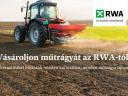 Vásároljon műtrágyát az RWA-tól