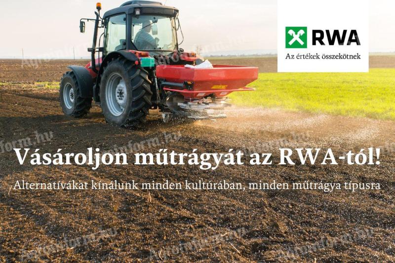 Vásároljon műtrágyát az RWA-tól