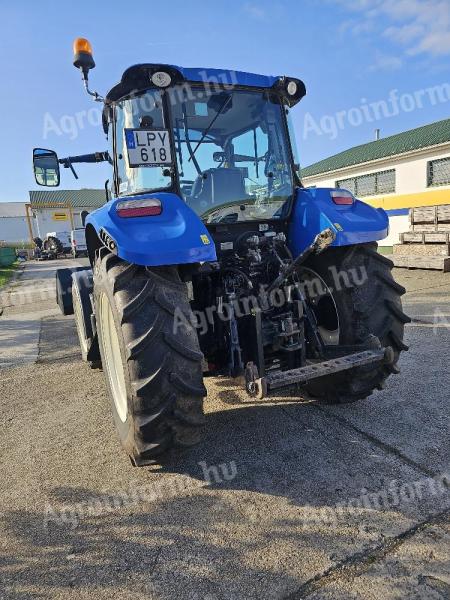 New Holland T5.95 traktor + Stoll homlokrakodó