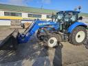 New Holland T5.95 traktor + Stoll homlokrakodó