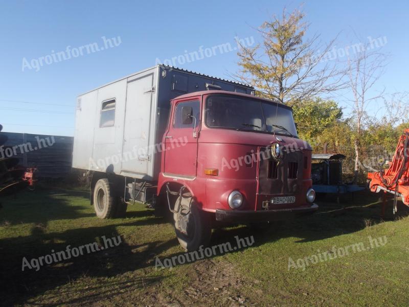 IFA W50 L/W műhelykocsi tachográffal szerelve,  szerszámzattal