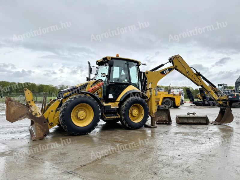 Caterpillar 434F / 2013 / 9200 ó / 4 db kanál / Lízing 20%-tól