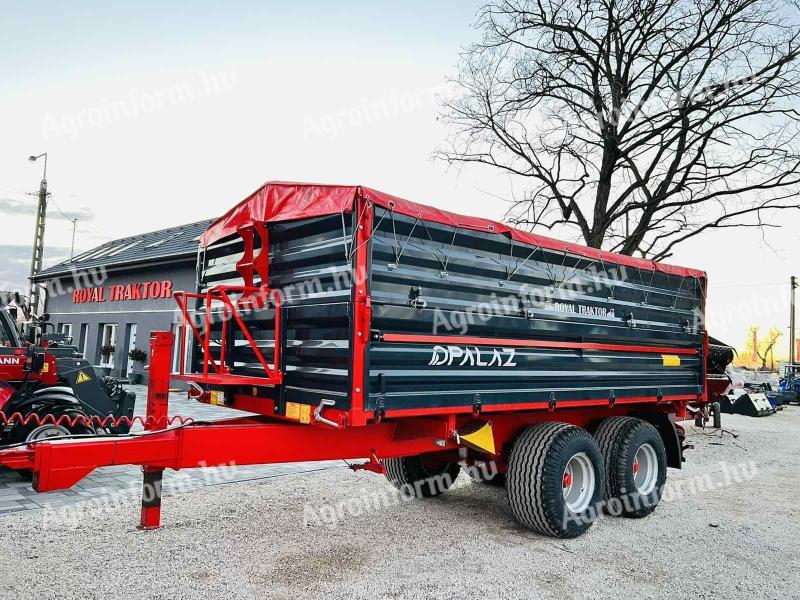 PALAZ / PALAZOGLU 10T - TANDEM PÓTKOCSI - ROYAL TRAKTOR