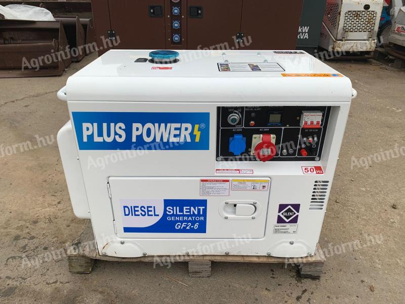 ÚJ Plus Power GF2-6 Generátor-aggregátor