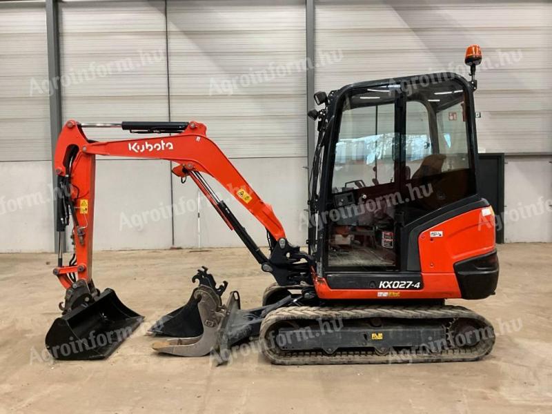 Kubota KX027-4 / 2018 / 1310 óra / Lízing 20%-tól