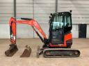 Kubota U27-4 / 2018 / 1100 üzemóra / 2 db kanál / Lízing 20%-tól