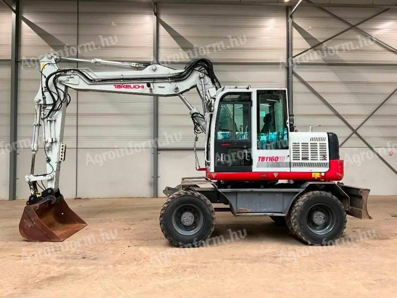 Takeuchi TB1160 W / 2010 / 12 500 óra / Lízing 20%-tól