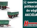 Farmtech pótkocsik ÉV VÉGI AKCIÓJA