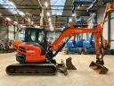 Kubota U55-4 / 2018 / 1800 óra / 2 db kanál / Lízing 20%-tól