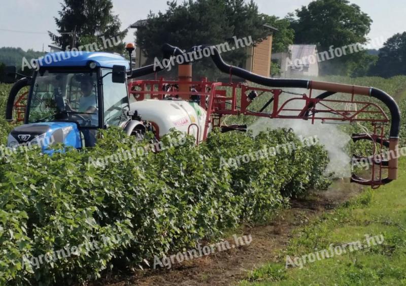 BURY - WULKÁN KÉTOLDALÚ VONTATOTT PERMETEZŐ - 1500L - ROYAL TRAKTOR