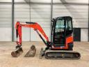 Kubota U27-4 / 2016 / 2300 óra / 3 db kanál / Lízing 20%-tól