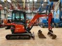 Kubota U27-4 / 2016 / 2300 óra / 3 db kanál / Lízing 20%-tól