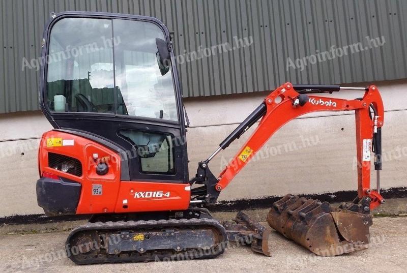 Kubota KX016-4 mini kotrók