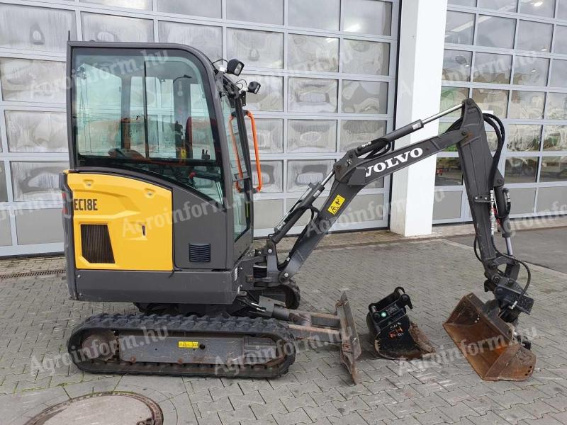 Volvo EC18E / 2021 / 450 ó / 2 db kanál / Lízing 20%-tól