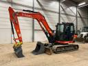 Kubota KX080-3 A / 2021 / 1250 óra / 2 db kanál / Lízing 20%-tól