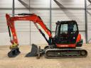 Kubota KX080-3 A / 2021 / 1250 óra / 2 db kanál / Lízing 20%-tól