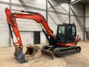 Kubota KX080-4 A / 2018 / 2300 óra / 3 db kanál / Lízing 20%-tól