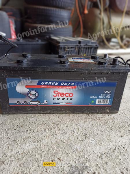 2 db Steco Power 12V 180Ah 1100A 512x223x220 mm heavy duty - 961