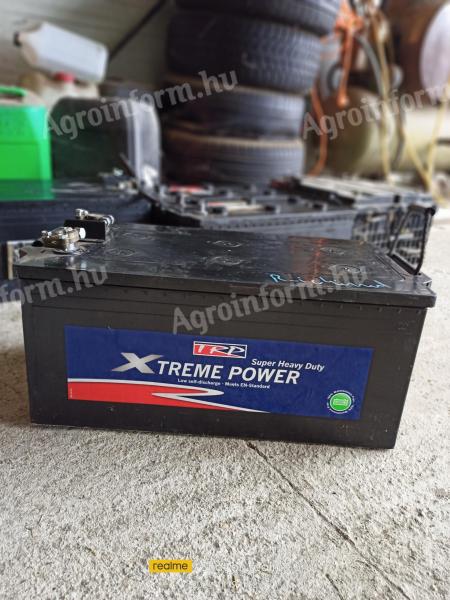 2 db TRP Xtreme Power akku 225 A/h