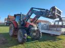 CASE IH FARMALL 95U fronthidraulikás,  frontkardános Quicke Q49 QD homlokrakodóval