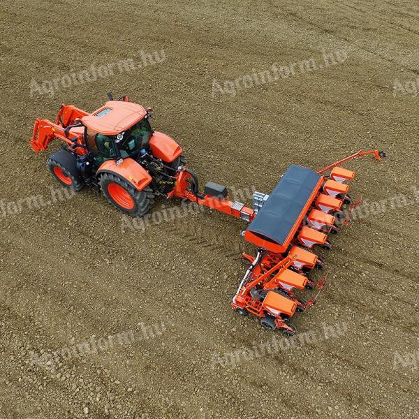 Kubota PP1601TF SX vontatott,  8 soros nyomott levegős vetőgép