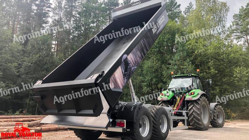 CYNKOMET 16T DÖMPER PÓTKOCSI - KIHAGYHATATLAN ÁRON - 5 ÉV GARANCIA - ROYAL TRAKTOR