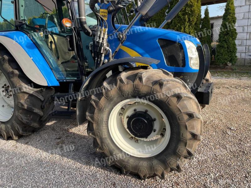 New Holland T5060 - ADÁSVÉTELIVEL-3150 órás-HOMLOKRAKODÓ