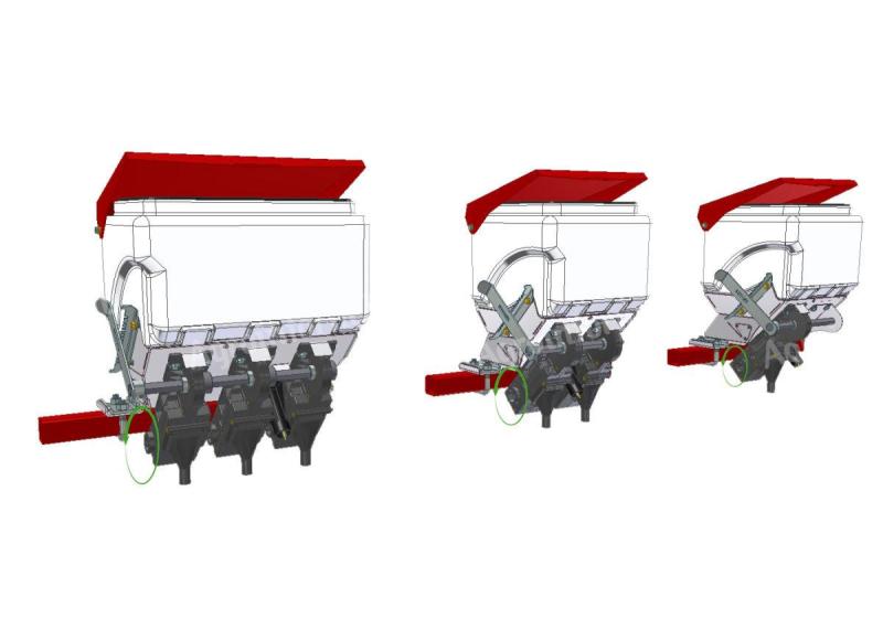 Agricola Italiana SN-1-130,  SN-2-130,  SNT-2-320 precíziós vákuumos vetőgépek