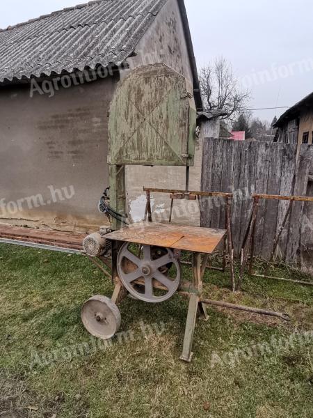 Szalagfűrész 600-as,  3 fázisú villanymotorral jó állapotban eladó