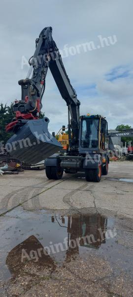 Volvo EW160C Engcon tiltrotátor