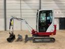 Takeuchi TB216 / 2016 / 1830 ó / 2 db kanál / Lízing 20%-tól