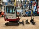 Takeuchi TB216 / 2016 / 1830 ó / 2 db kanál / Lízing 20%-tól