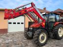 New Holland TL90 L85 DT traktor homlokrakodóval