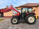 New Holland TL90 L85 DT traktor homlokrakodóval